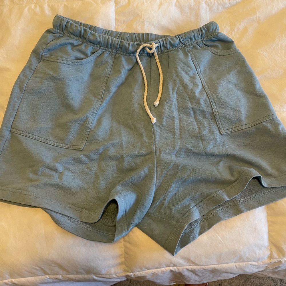 Big bud press high waisted blue shorts